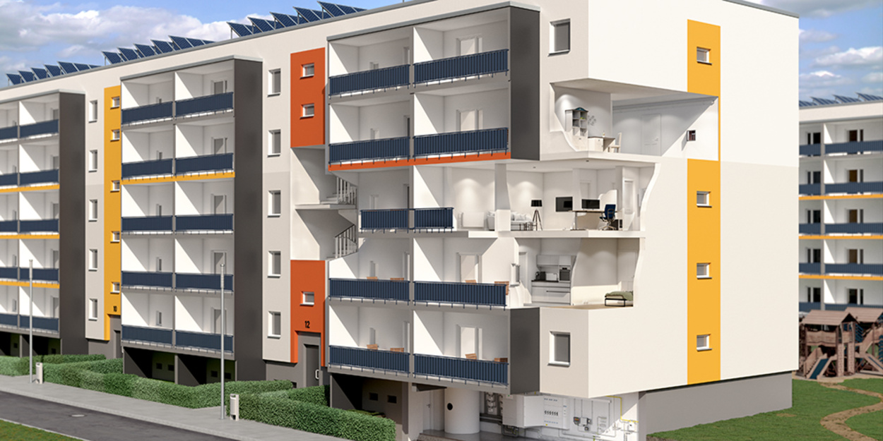Elektroinstallation im Wohnungsbau bei Evoloft in Buttenheim