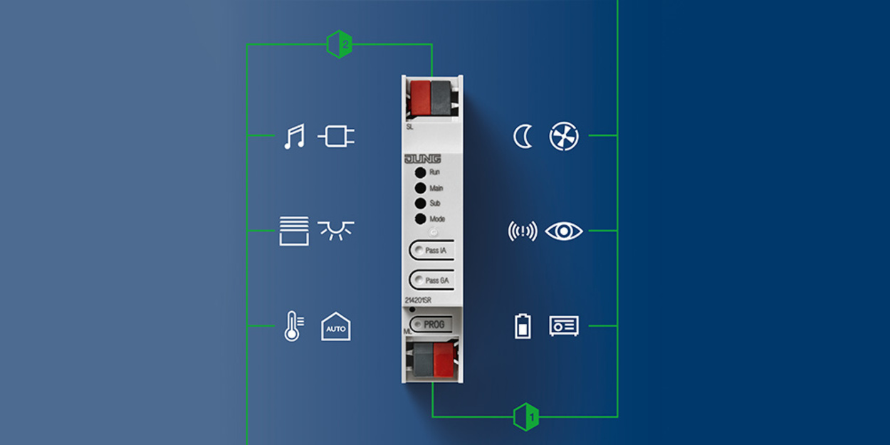 KNX Bereichs- und Linienkoppler bei Evoloft in Buttenheim