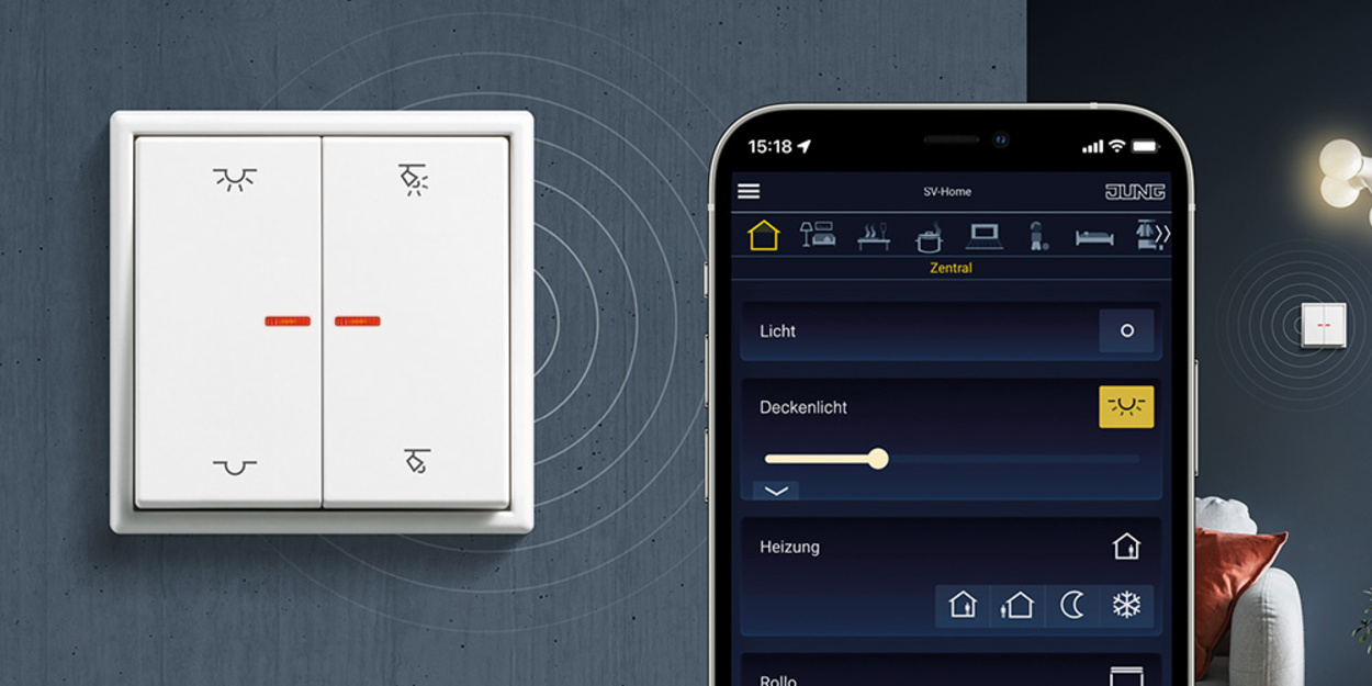 KNX RF Taster bei Evoloft in Buttenheim
