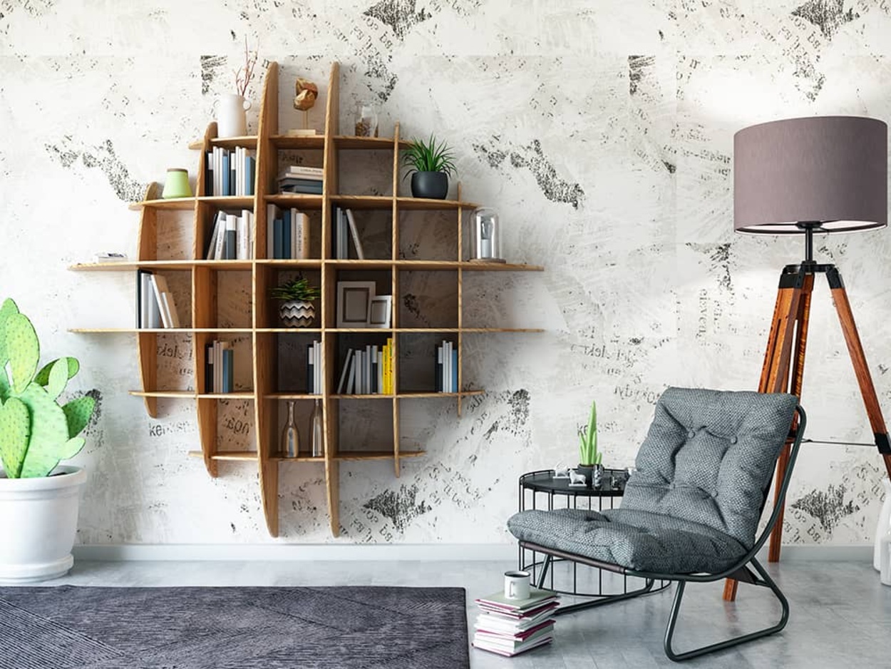 Moderne Wandgestaltung bei Evoloft in Buttenheim